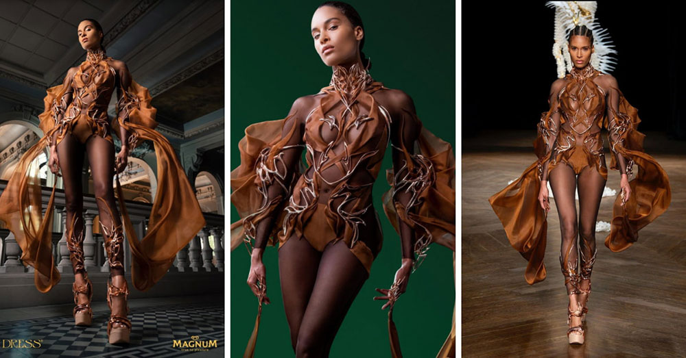 La collaboration étonnante entre Magnum et Iris Van Herpen