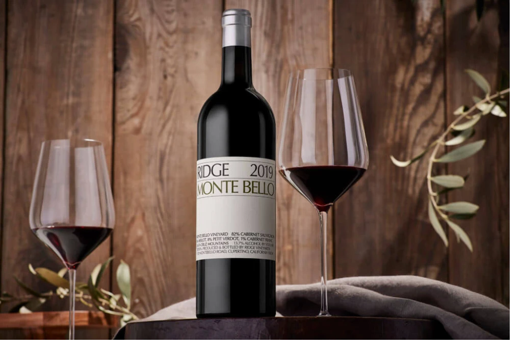 Le 2019 Monte Bello de Ridge Wineyards sur les podiums