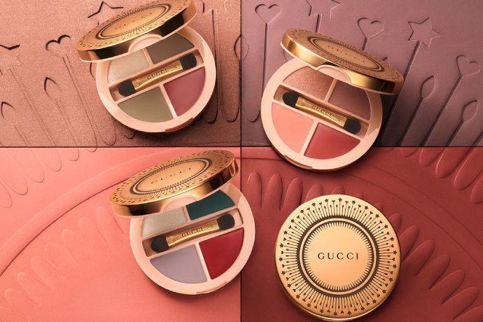 La première palette quatre compartiments de Gucci Beauty