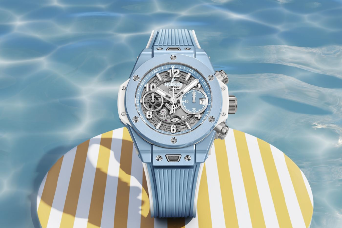 Hublot Big Bang Unico Sky Blue : la couleur de l'été